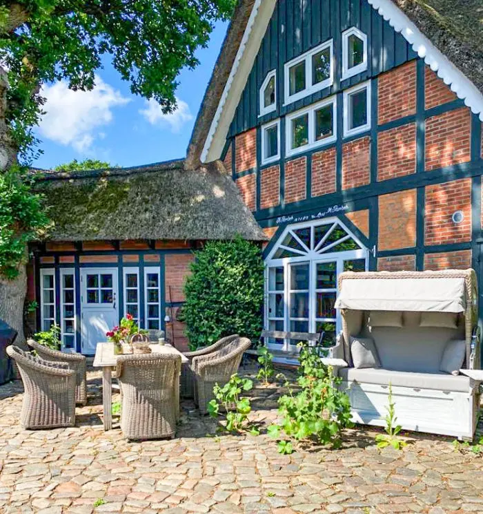 Hausansicht vom hof